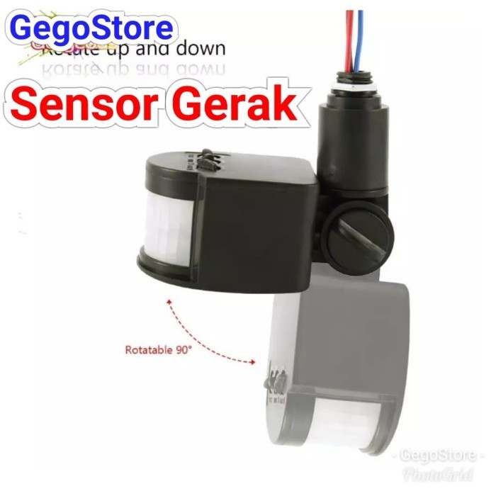 Sensor Gerak Otomatis Saklar Pir Outdoor Ac220