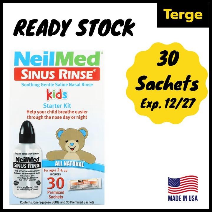 Neilmed Kids Sinus Rinse Starter Kit For Ages 2 Up