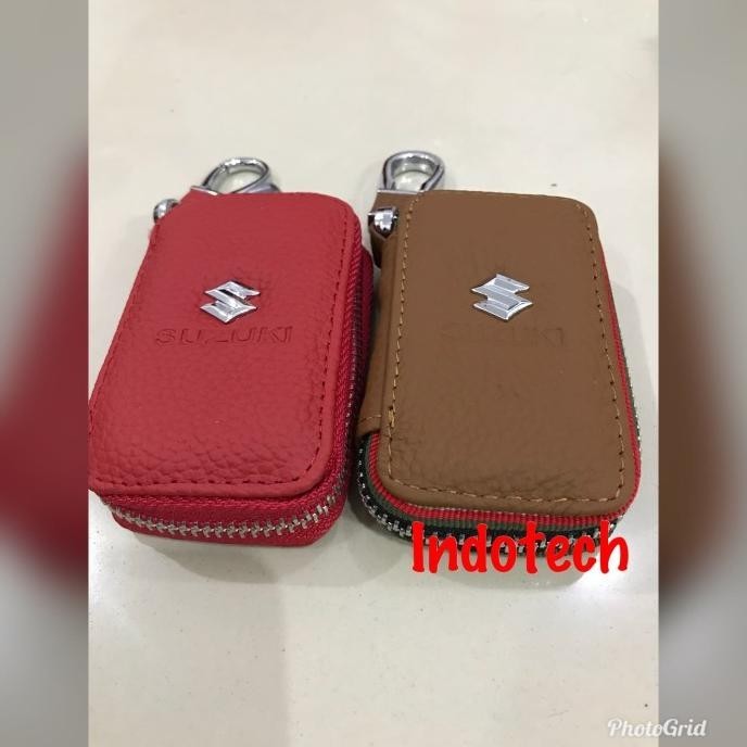 Dompet Stnk Kulit Mobil Suzuki / Dompet Kunci / Gantungan Kunci Mobil