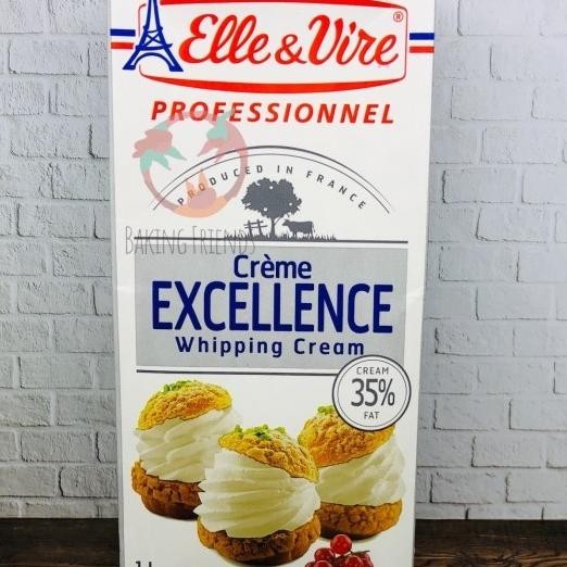 

Elle & Vire Creme Excellence Whipping Cream 1 Ltr