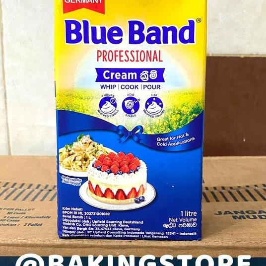 

Blue Band Professional Multipurpose Cream | Whipping Cooking Cream 1L