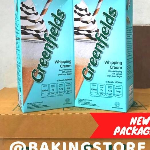 

Whipping Cream Greenfields 1 Liter