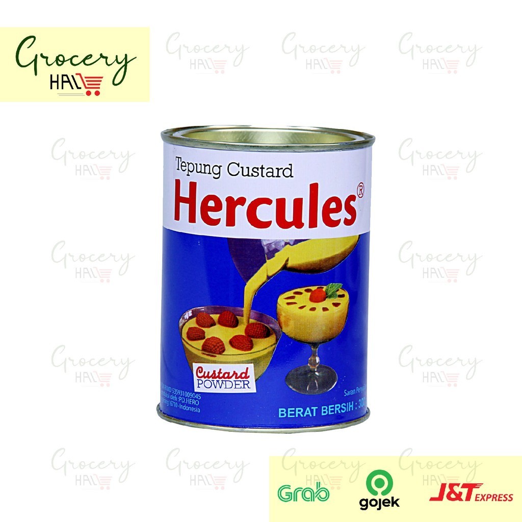 

HERCULES CUSTARD POWDER 300 GRAM ( TEPUNG UNTUK VLA )