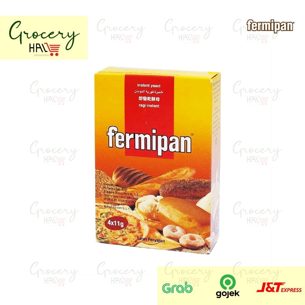 

FERMIPAN / RAGI KERING INSTANT 11GR X 4 [ HARGA PER BOX ]