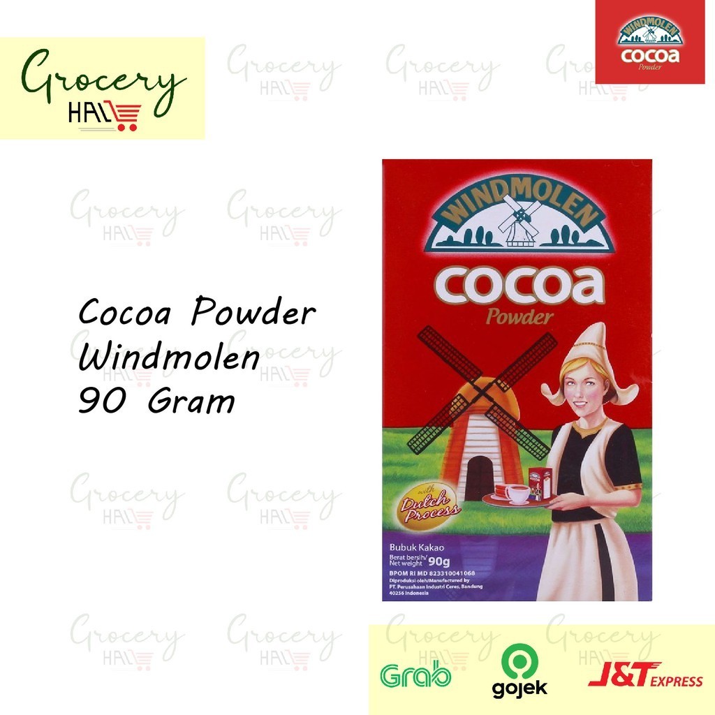 

WINDMOLEN COCOA POWDER 80 GRAM - COKELAT BUBUK