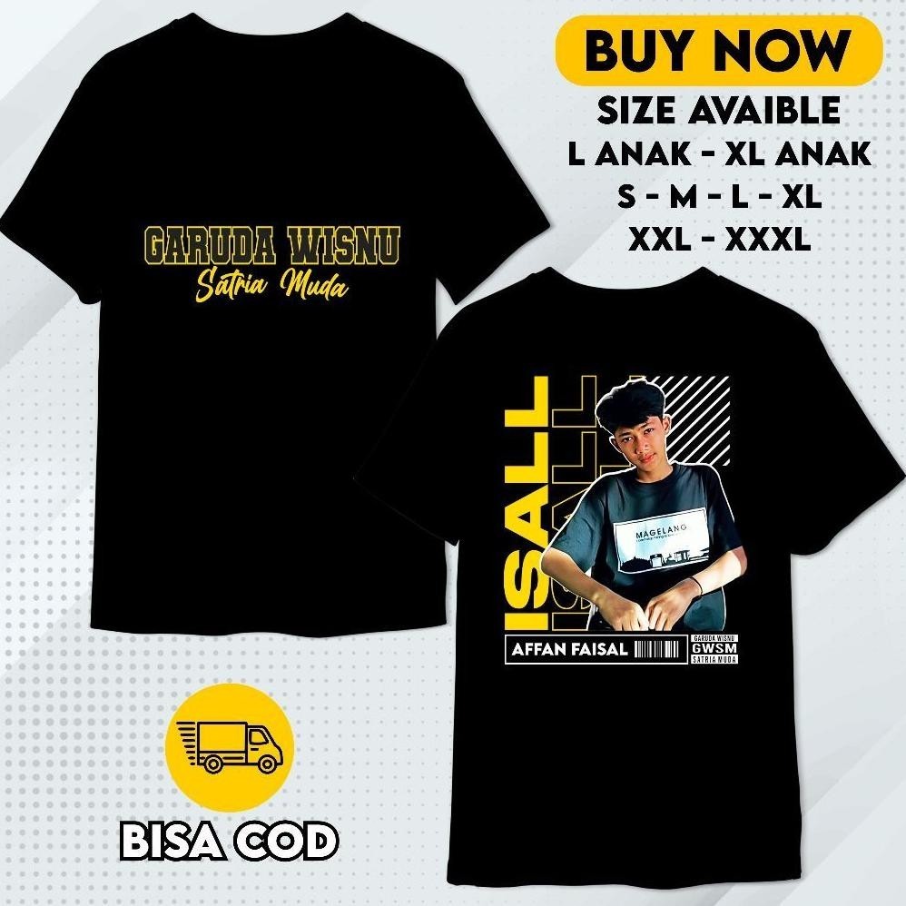 Terbaru Baju Kaos Isal Gwsm Garuda Wisnu Satria Muda 24S