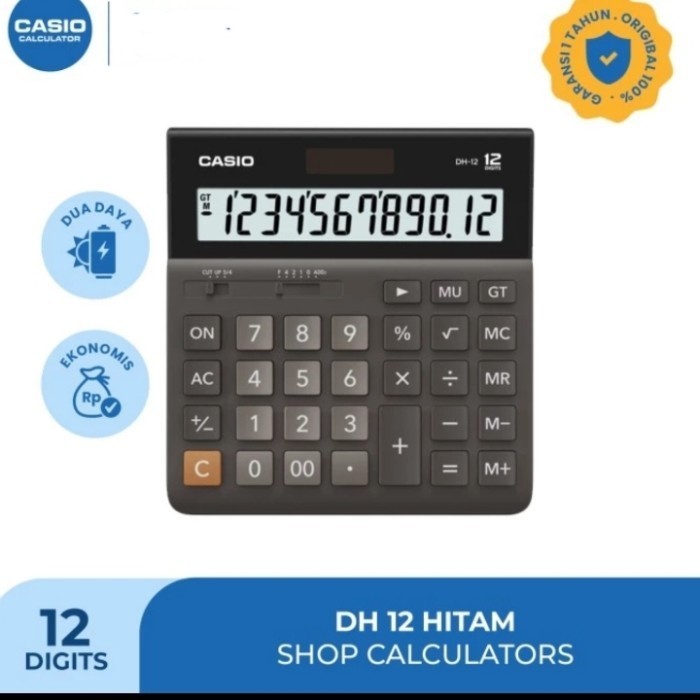 

CALCULATOR CASIO DH-12-BK