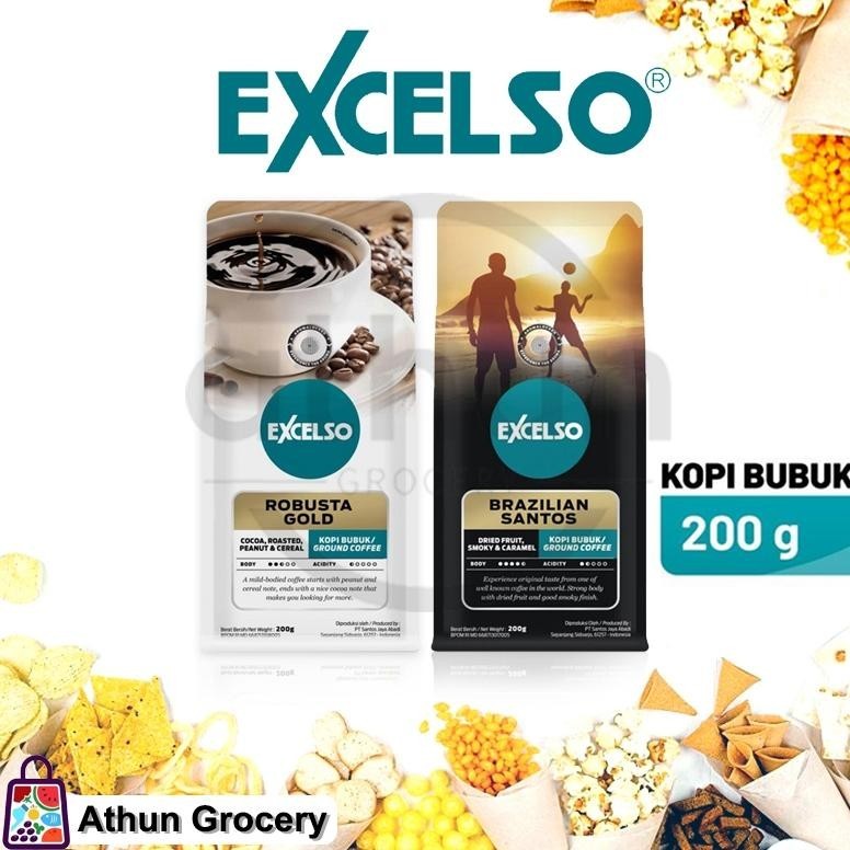 

Oz67 Excelso Kopi Bubuk / Ground Coffee Kemasan 200g Original