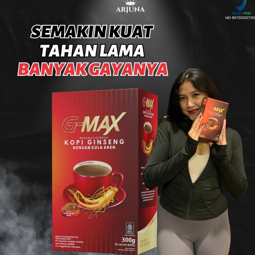 

Terbaru KOPI G-MAX Minuman Penambah Stamina Pria Dewasa Original 100% Kuat Tahan Lama Bersama Pasangan Original