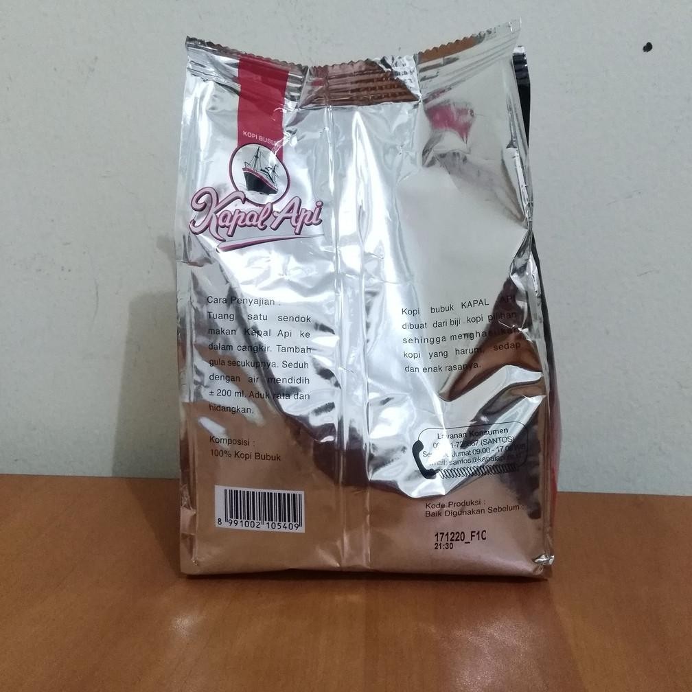 

ZAI-2530 Kopi Bubuk Kapal Api Semangat 380gram Sale