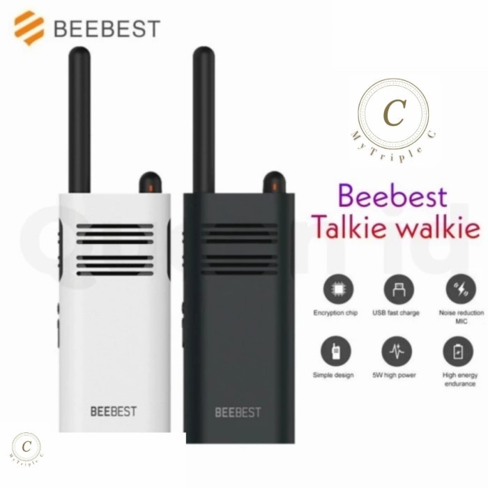 BEEBEST Mini Walkie Talkie HT Premium A208 - Talkie Walkie