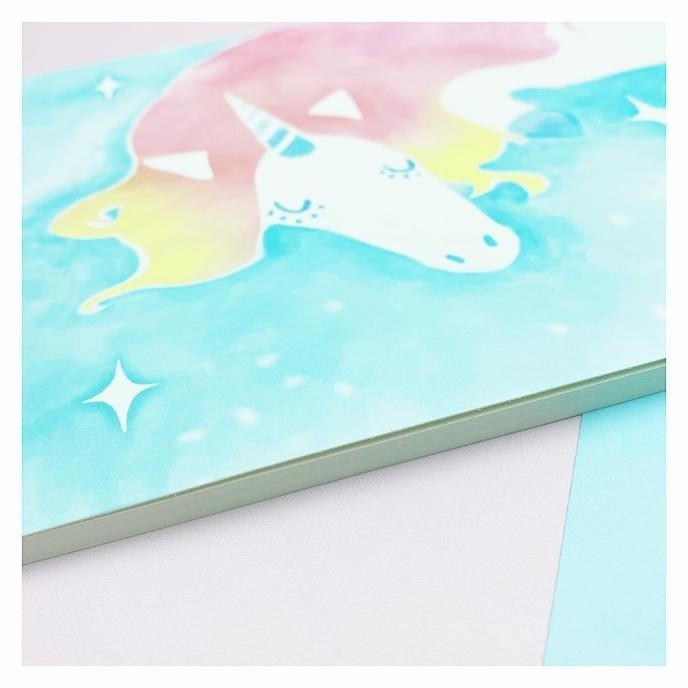 

buku gambar sketch book unicorn