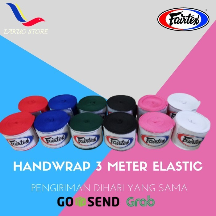 HANDWRAP FAIRTEX 3 METER / HANDWRAP MUAYTHAI / HANDWRAP BOXING