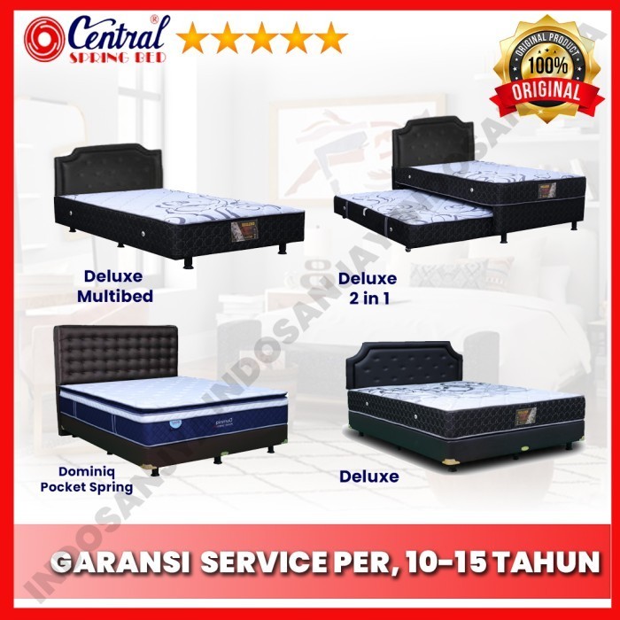 Pringbed Central - Multibed - Spring Bed 2 In 1 - Deluxe