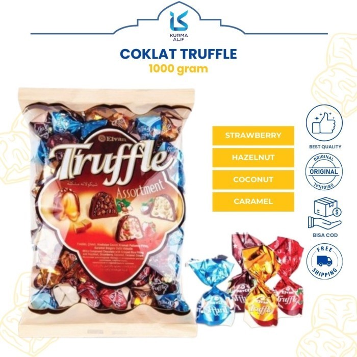 

Ready Coklat Truffle 1 Kg Mix Coklat Arab Oleh Oleh Haji