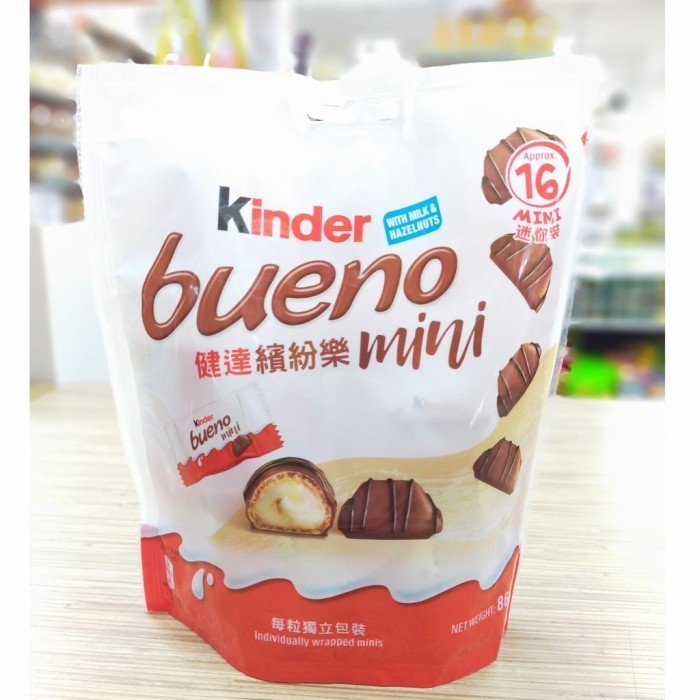 

Ready KINDER BUENO Mini Isi 16 Pcs (Made in Poland)