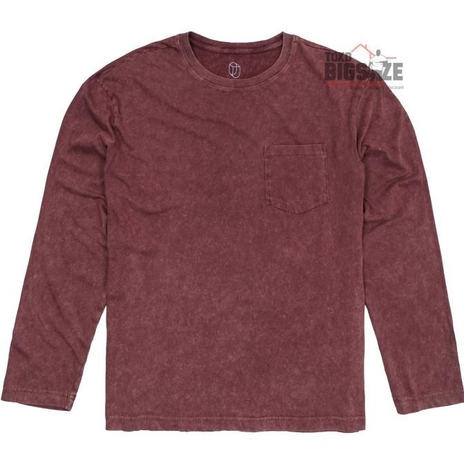 O.Use Basic Wash Tshirt Bigsize Original - Kaos Pria Jumbo Size Ou004