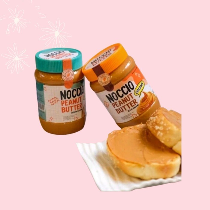 

Ready NOCCIO creamy / chungky spread BOTOL BESAR 500 gram selai kacang