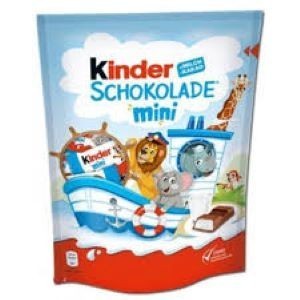 

Ready KINDER CHOCOLATE MINI 120gr