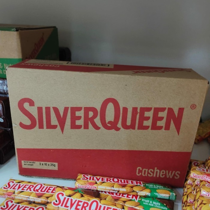 

Ready Cokelat Silverqueen 30gram