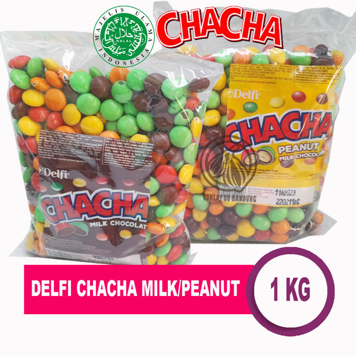 

Ready COKELAT - COKLAT CHACHA - DELFI - PEANUT - KACANG - 1000 gr - Kiloan
