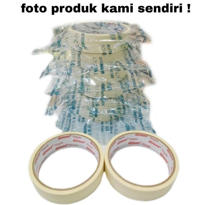 

Isolasi kertas 1" lakban kertas PER DUS isi 120 rol AS99