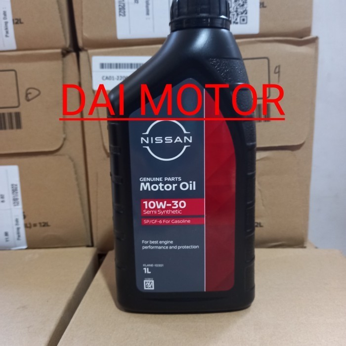 NISSAN GENUINE OIL SN 10W30 (OLI NISSAN DATSUN)