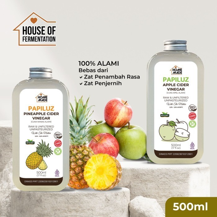 

Sale Papiluz Fruit Cider Vinegar Apple & Pineapple
