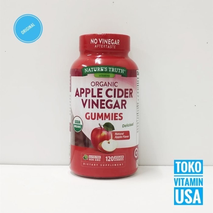 

Sale Nature'S Truth Organic Apple Cider Vinegar 120 Gummies
