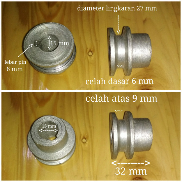 

Terlaris Pully u dinamo mesin jahit ukuran d luar 4,15 cm, per 1 pcs SALE