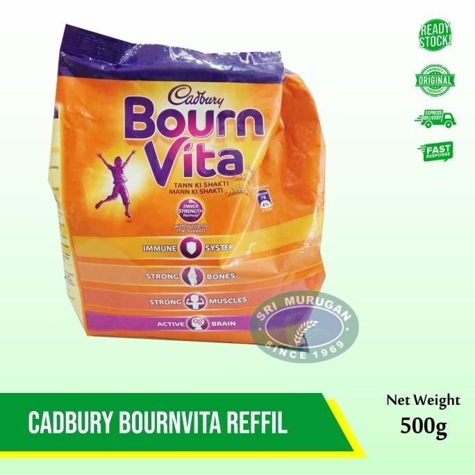 

CADBURY BOURNVITA REFFIL 500 GM