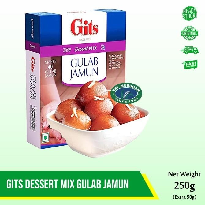 

GITS DESSERT MIX GULAB JAMUN 250 GM + 50 GM FREE