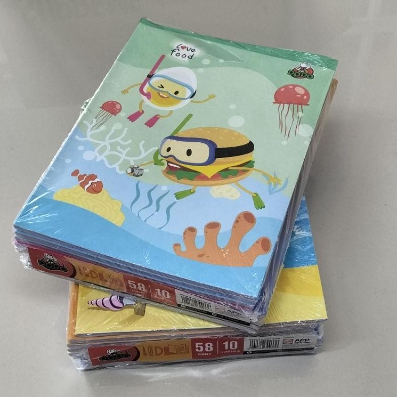 

Berkualitas Buku Tulis 58 Lembar Dodo (10Pcs) Cod