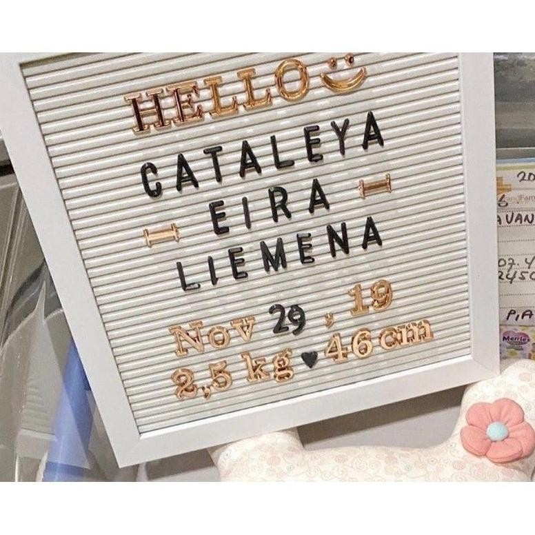 

Diskon All White Letter Board Gratis Ongkir