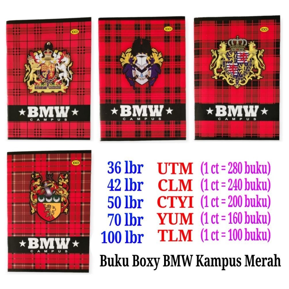 

Diskon 1Pack = 10Pcs Buku Tulis Panjang Bigboss 50 Dan 70 Lembar Bmw Spl1001 Sale