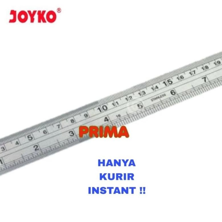 Berkualitas Penggaris Besi 100 Cm Joyko / Penggaris Besi 1 Meter Joyko BisaCod