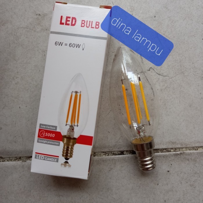SALE LAMPU CANDLE LED 4W / 2 W KUNING E14/LAMPU HIAS LED/LAMPU RUNCING LED