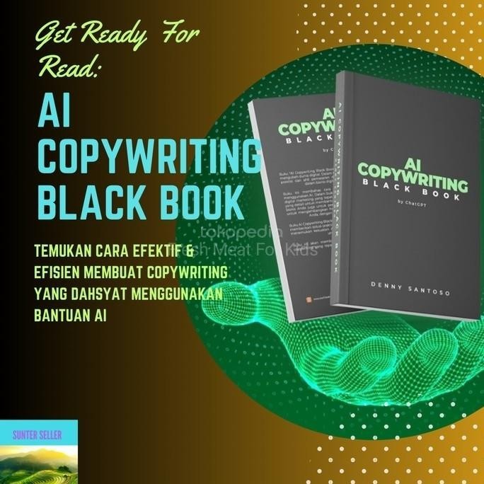 Buku Bisnis Ai Copywriting Black Book Denny Santoso Original