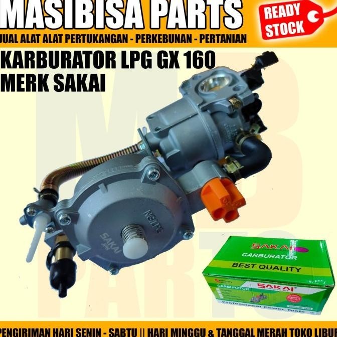 Karburator Lpg 168 2500 / Car Converter Lpg 2,5 Kw