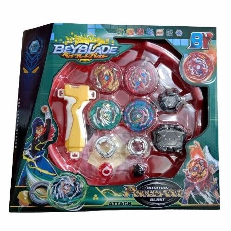 Gangsing Beyblade Burst 4In1 Launcher Set Arena Gangsing