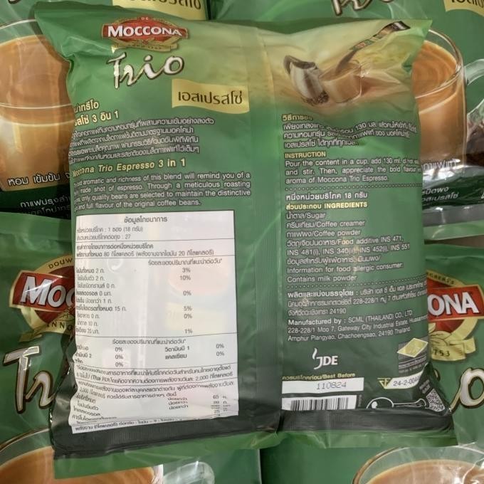 

Moccona Trio Instant Coffee Thailand Kopi Instan Mocona