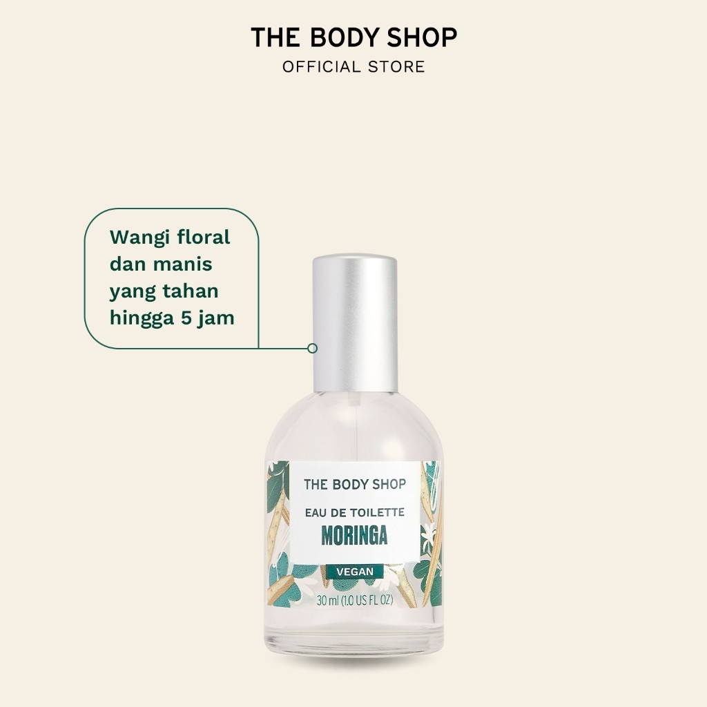 The Body Shop Moringa Eau De Toilette Parfum EDT 30ml