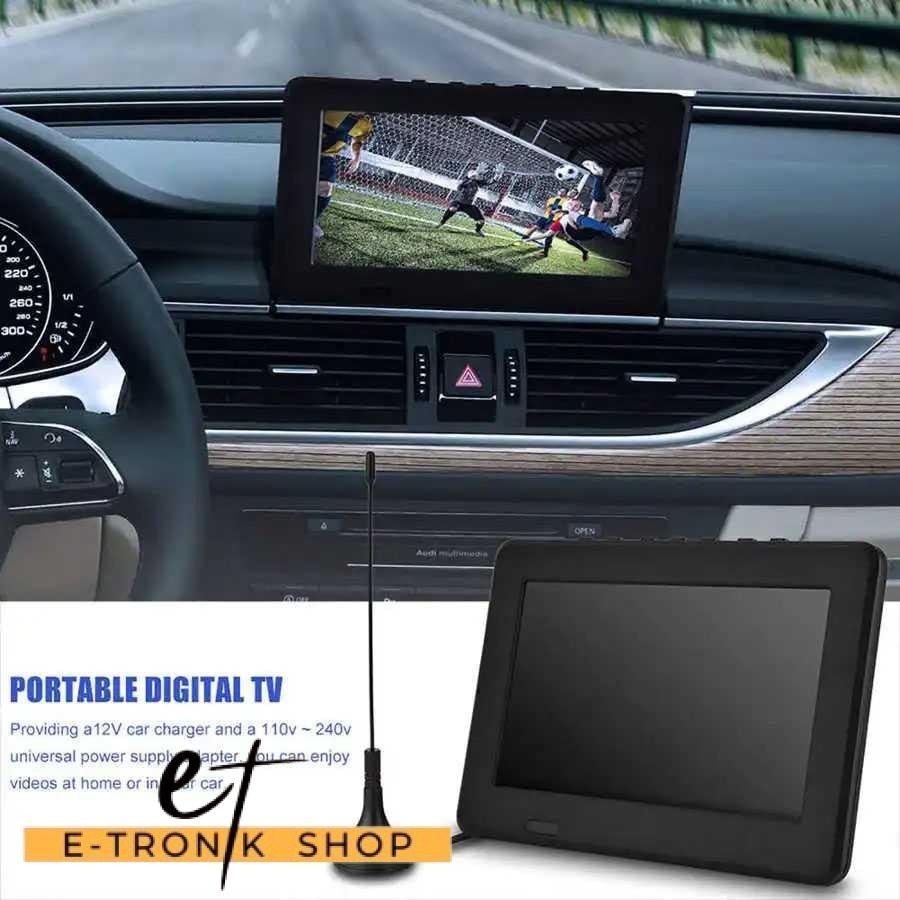 OWLTECH Taffware Portable TV Monitor Digital 7 Inch DVB-T2 Rechargeable - D7