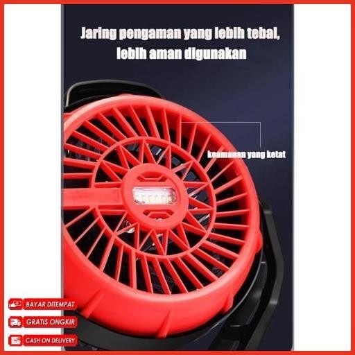 Hot Sale 12 Inci Cordless Portable Kipas Angin 48V Lithium Baterai Angin Alat Berkemah Di Luar Ruang