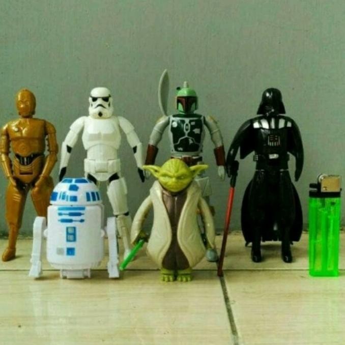 ACTION FIGURE STARWARS EGG SET