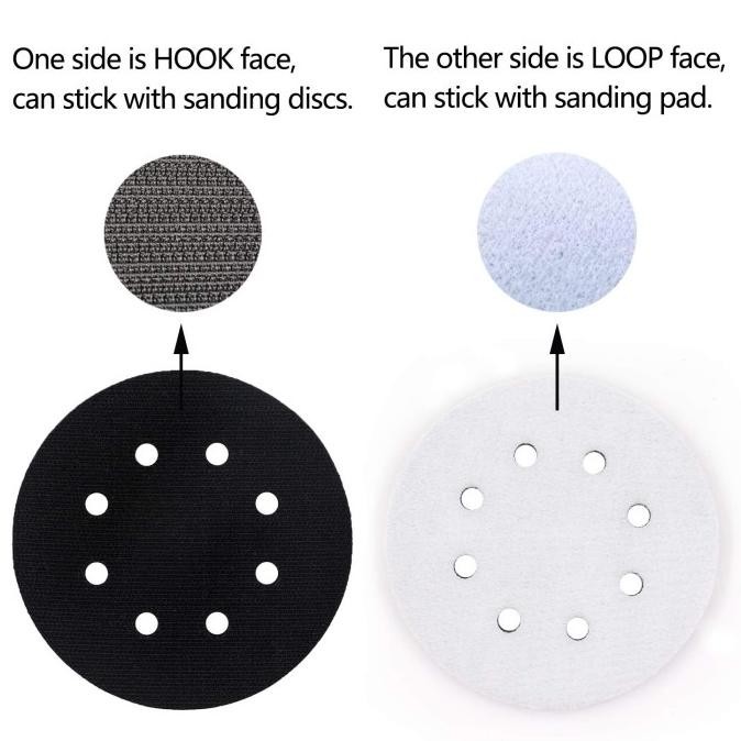 Busa Poles 5 Inch / Interface Pad Velcro / Spon Busa Poles Mobil