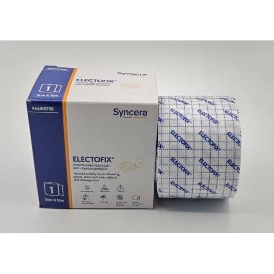 Plester Luka Electofix Syncera 5Cmx10M - Perekat Elastis Perban Luka