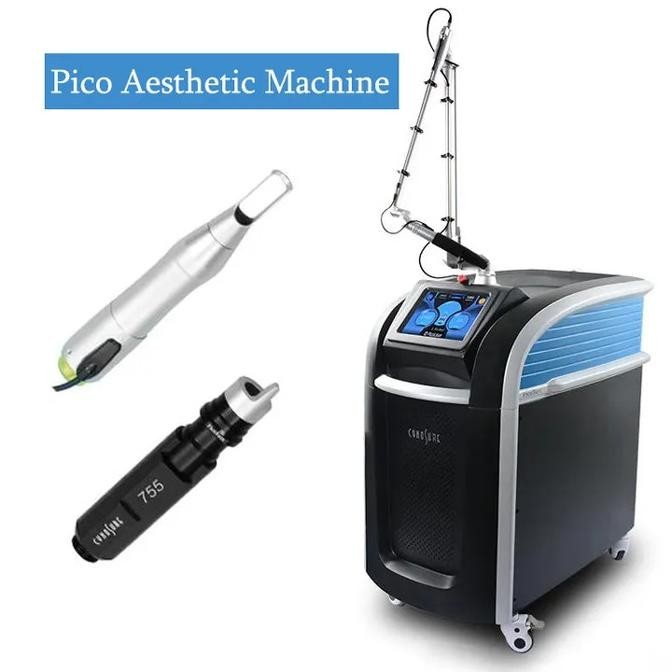 Laser Picosecond Picolaser Alat Klinik Kecantikan Tato Removal