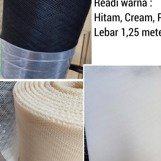 PER ROLL Kawat Kasa Jaring anti Nyamuk Nilon plastik TEBAL Kelambu