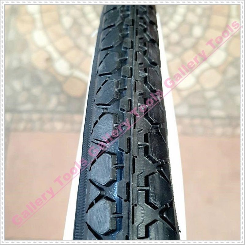 BAN LUAR LUCKY STONE 24 x 1.75 LIST PUTIH Sepeda Aksesoris Sparepart